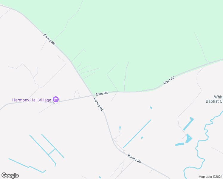 map of restaurants, bars, coffee shops, grocery stores, and more near 1138 River Road in White Oak