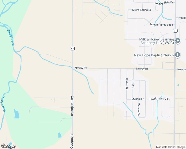 map of restaurants, bars, coffee shops, grocery stores, and more near 24134 Newby Road in Madison
