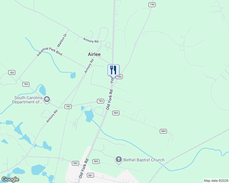 map of restaurants, bars, coffee shops, grocery stores, and more near 1114 Sylvia Hicklin Drive in Chester