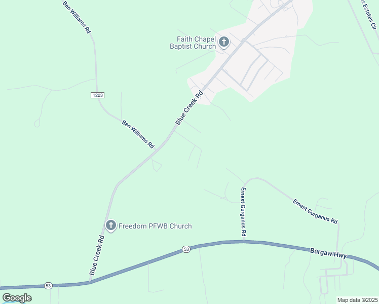 map of restaurants, bars, coffee shops, grocery stores, and more near 2181 Blue Creek Road in Jacksonville