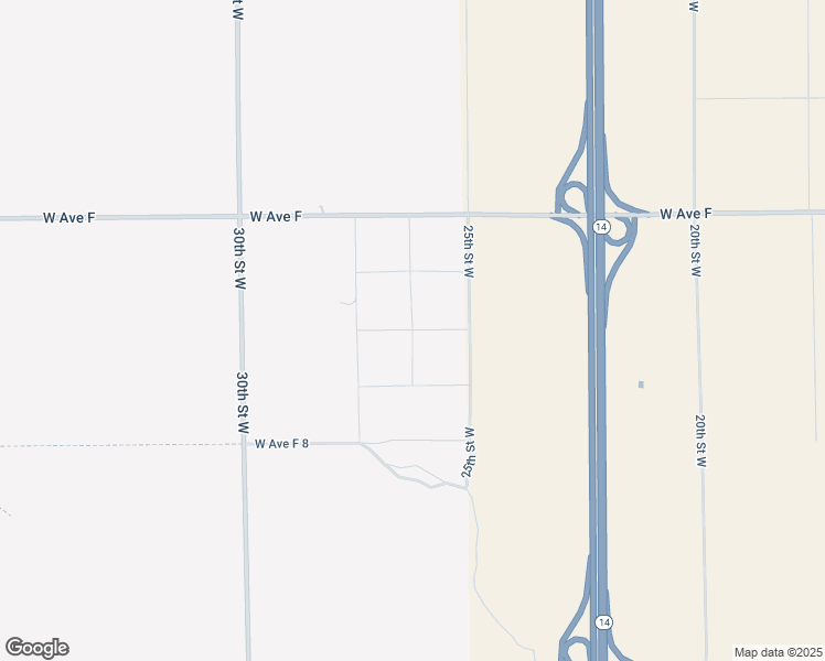 map of restaurants, bars, coffee shops, grocery stores, and more near 26th Street West in Lancaster