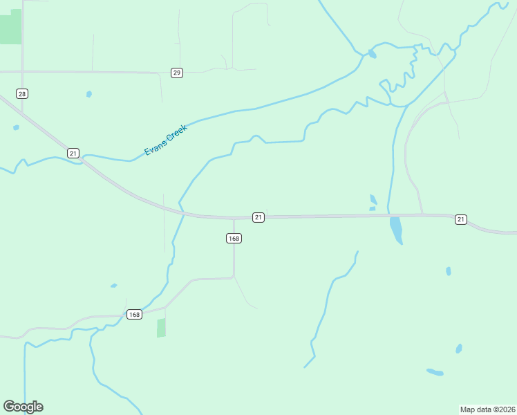 map of restaurants, bars, coffee shops, grocery stores, and more near 6584 County Road 21 in Scottsboro