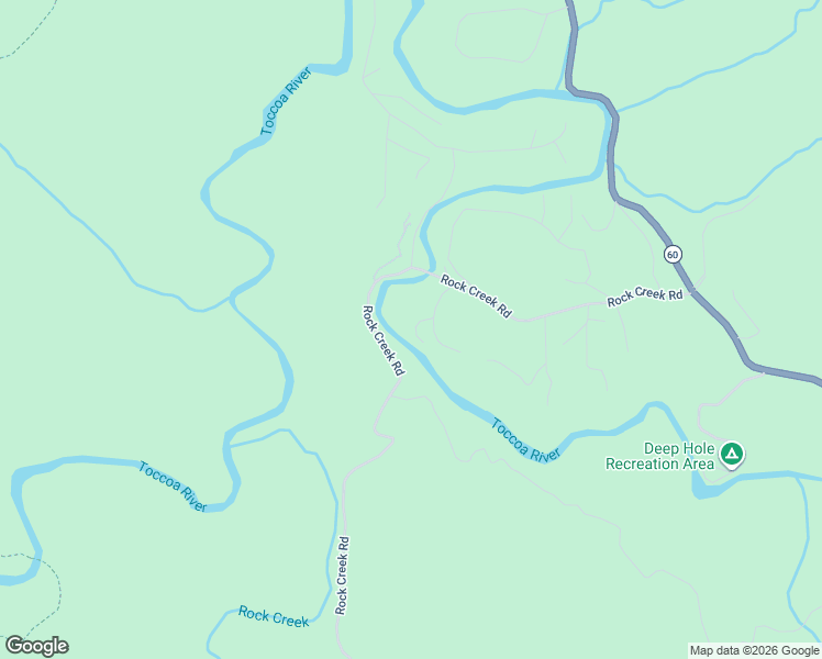 map of restaurants, bars, coffee shops, grocery stores, and more near 82 Rivers End Trail in Suches