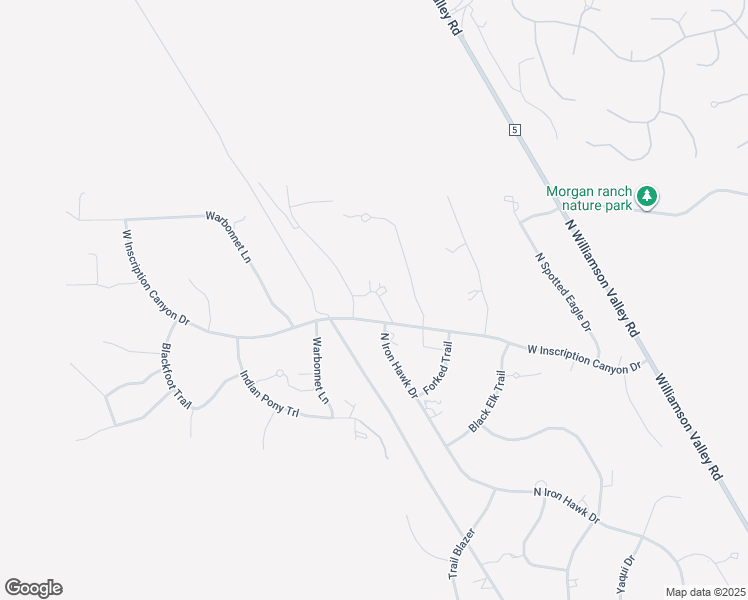 map of restaurants, bars, coffee shops, grocery stores, and more near 13871 Grey Bears Trail in Prescott