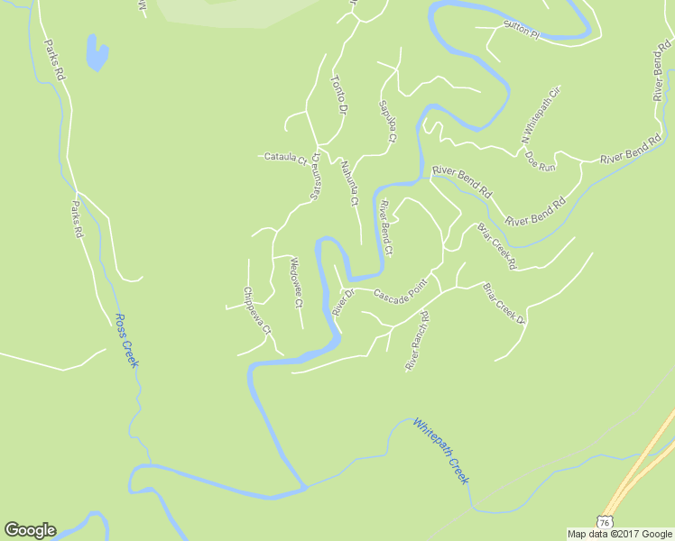 map of restaurants, bars, coffee shops, grocery stores, and more near 408 Cascade Point in Ellijay