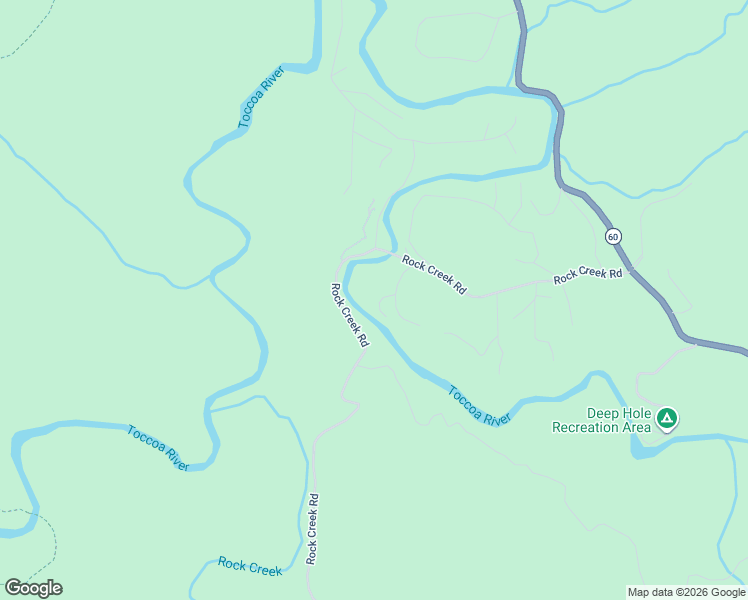 map of restaurants, bars, coffee shops, grocery stores, and more near 82 Rivers End Trail in Suches