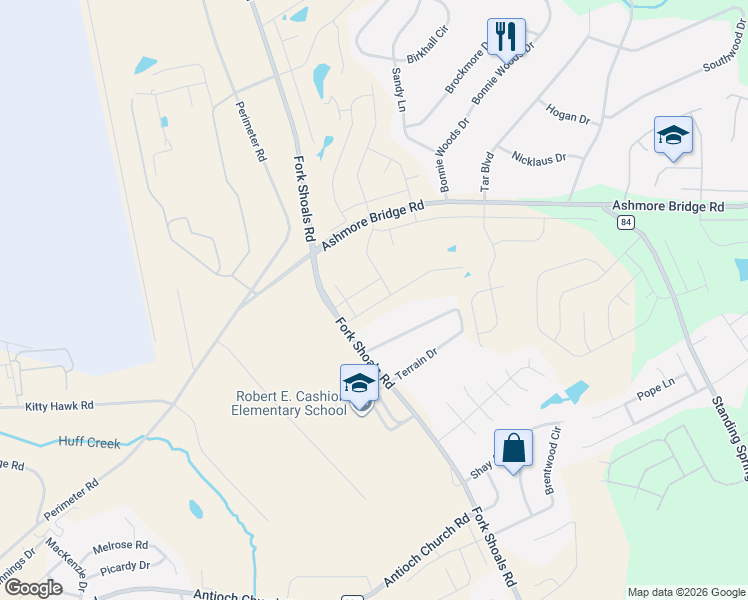 map of restaurants, bars, coffee shops, grocery stores, and more near 128 Tassin Street in Greenville