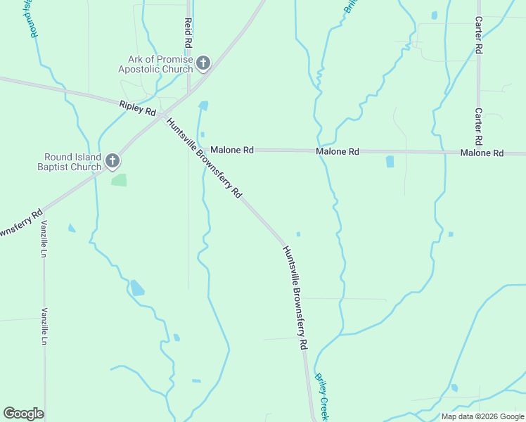 map of restaurants, bars, coffee shops, grocery stores, and more near 15667 Huntsville Brownsferry Road in Athens