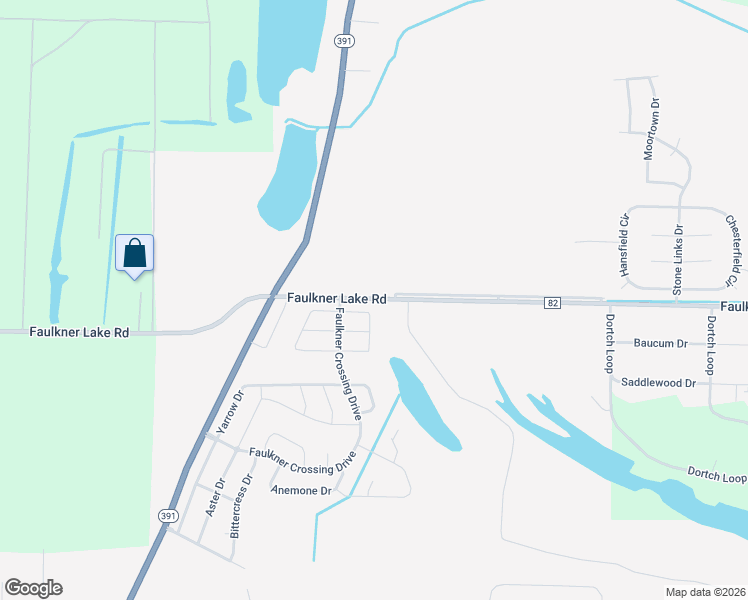 map of restaurants, bars, coffee shops, grocery stores, and more near 12421 Vernonia Drive in North Little Rock