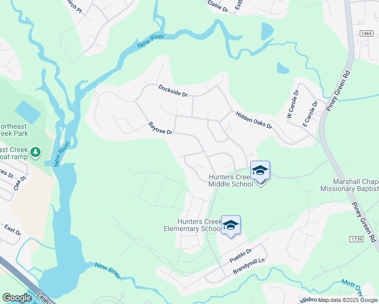 map of restaurants, bars, coffee shops, grocery stores, and more near 306 Firethorn Lane in Jacksonville