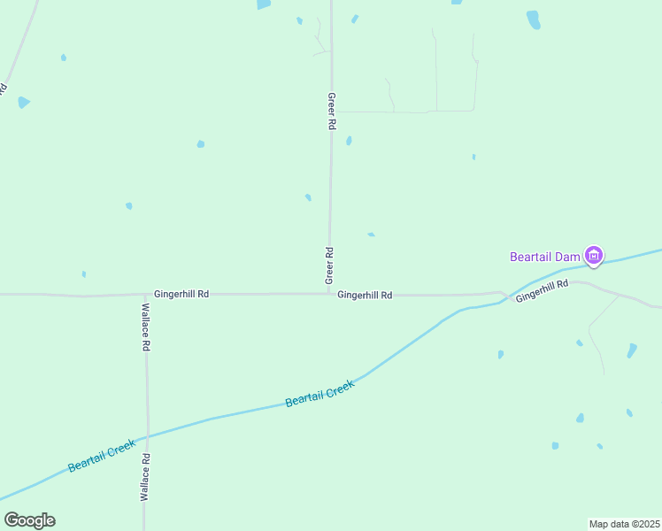 map of restaurants, bars, coffee shops, grocery stores, and more near 76 Greer Road in Coldwater