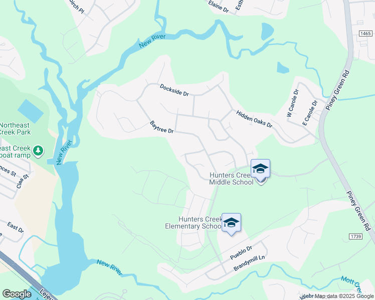 map of restaurants, bars, coffee shops, grocery stores, and more near 308 Firethorn Lane in Jacksonville