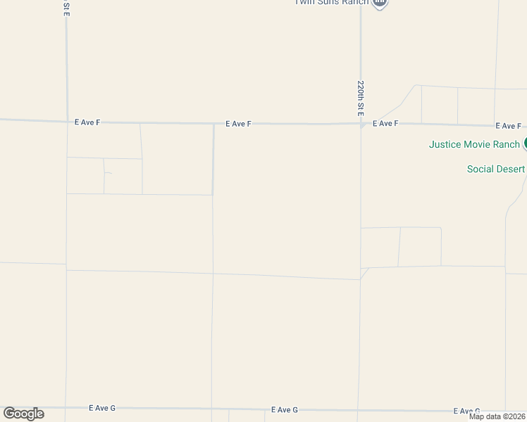 map of restaurants, bars, coffee shops, grocery stores, and more near East Avenue F 4 in Los Angeles County