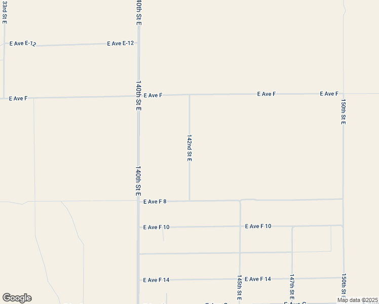 map of restaurants, bars, coffee shops, grocery stores, and more near 142nd Street East in Los Angeles County