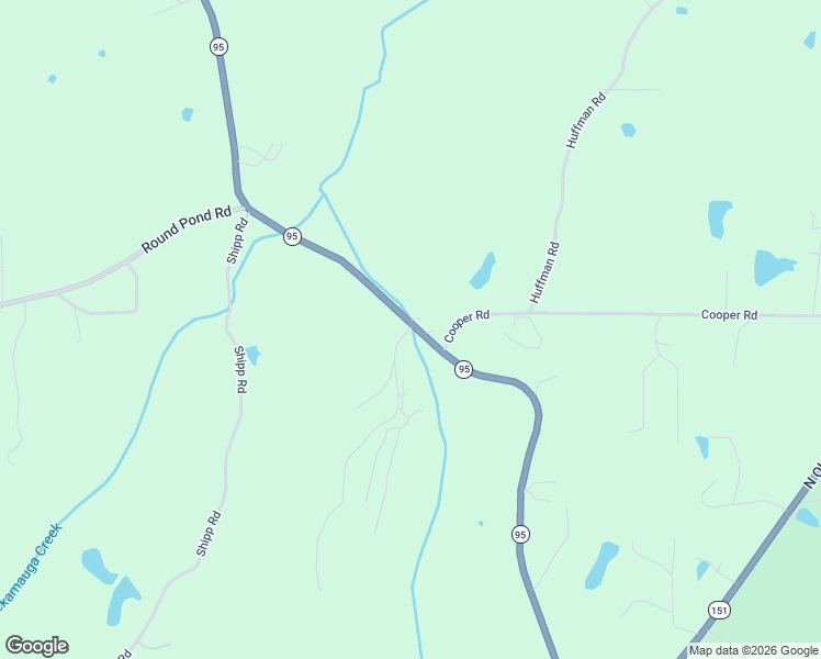 map of restaurants, bars, coffee shops, grocery stores, and more near Chestnut Ridge Drive in Walker County