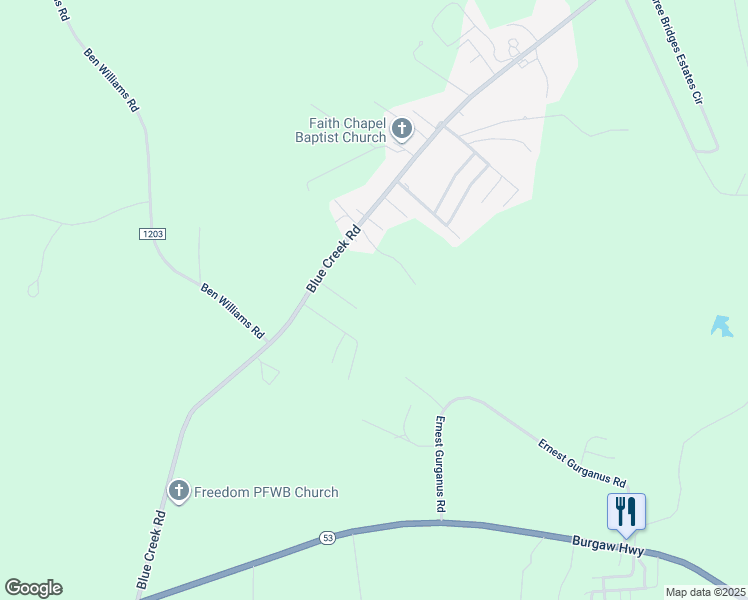 map of restaurants, bars, coffee shops, grocery stores, and more near 113 Ridge View Drive in Jacksonville