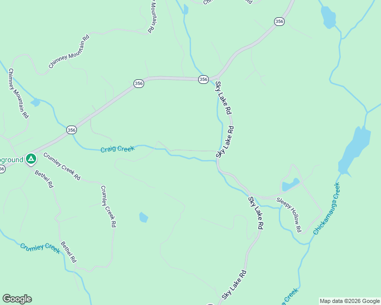 map of restaurants, bars, coffee shops, grocery stores, and more near 203 North Fern Cove Road in Sautee Nacoochee