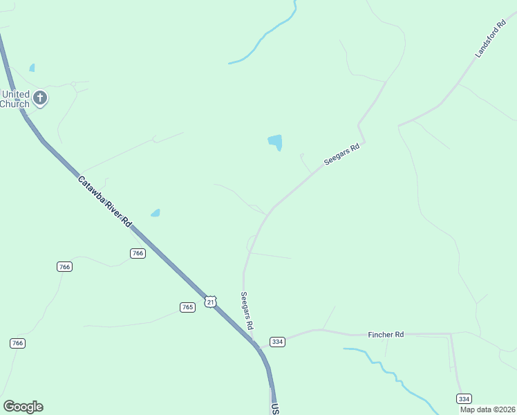 map of restaurants, bars, coffee shops, grocery stores, and more near 1029 Seegars Road in Fort Lawn