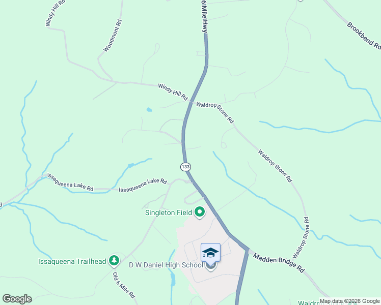 map of restaurants, bars, coffee shops, grocery stores, and more near 104 Springdale Court in Central