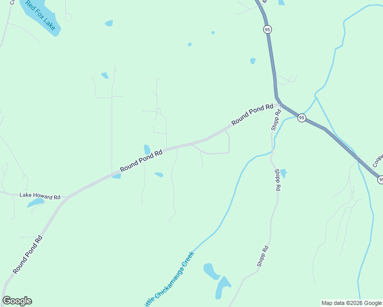 map of restaurants, bars, coffee shops, grocery stores, and more near 19 Charlie Stephenson Road in LaFayette