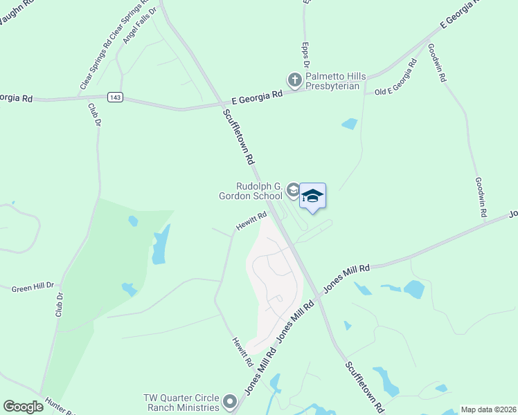 map of restaurants, bars, coffee shops, grocery stores, and more near 1434 Scuffletown Road in Simpsonville