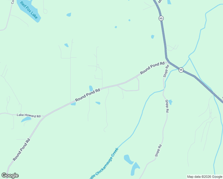 map of restaurants, bars, coffee shops, grocery stores, and more near 19 Charlie Stephenson Road in LaFayette