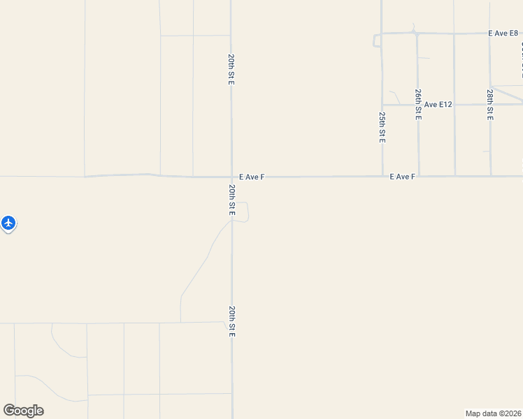 map of restaurants, bars, coffee shops, grocery stores, and more near 22nd Street East in Lancaster