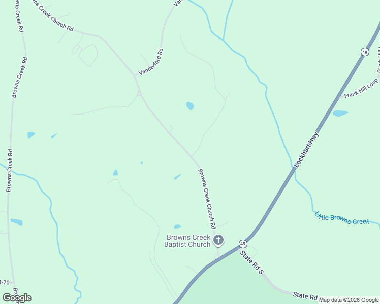 map of restaurants, bars, coffee shops, grocery stores, and more near 210 Browns Creek Church Road in Union