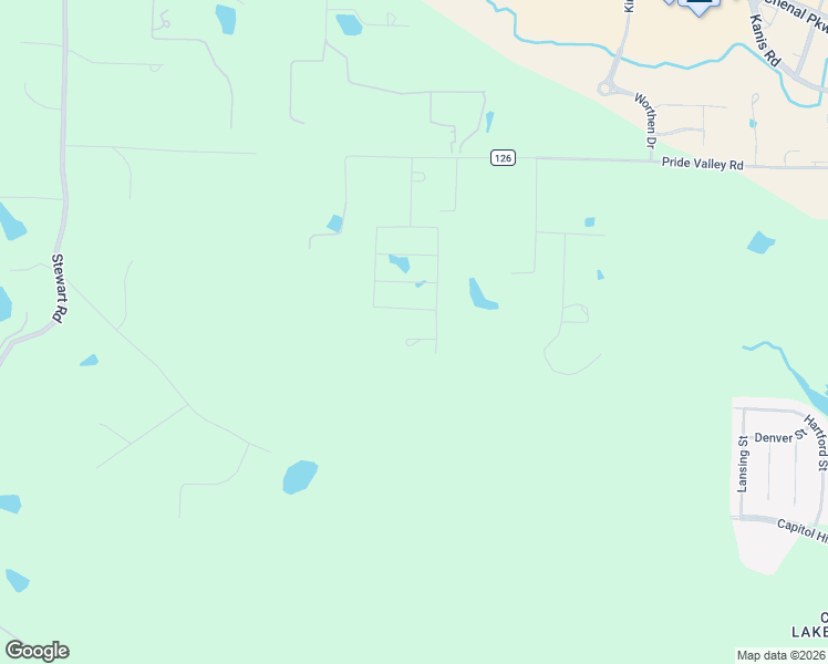 map of restaurants, bars, coffee shops, grocery stores, and more near 10601 Layman Road in Little Rock