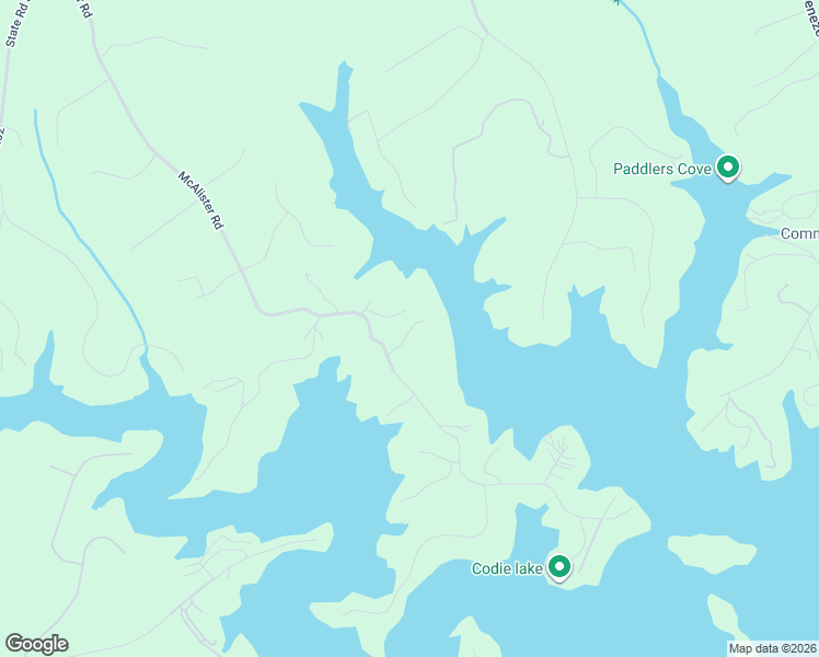 map of restaurants, bars, coffee shops, grocery stores, and more near 338 McAlister Road in West Union