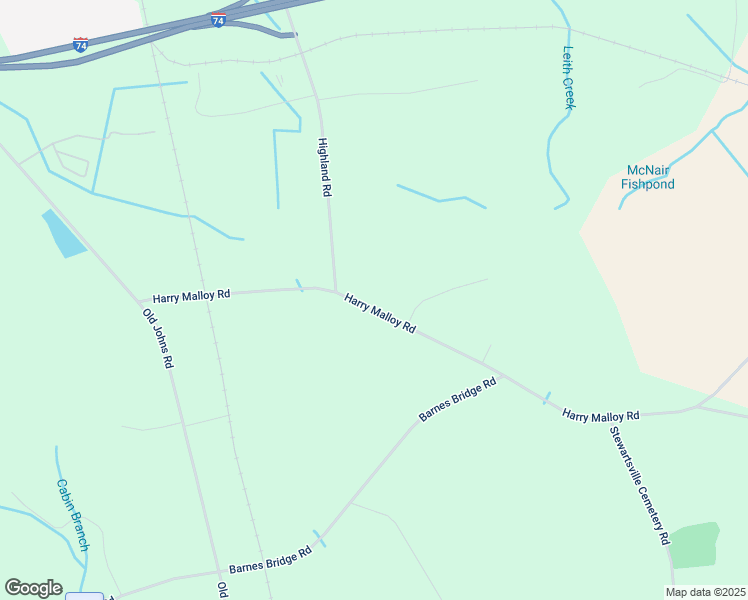 map of restaurants, bars, coffee shops, grocery stores, and more near 17801 Harry Malloy Road in Laurinburg