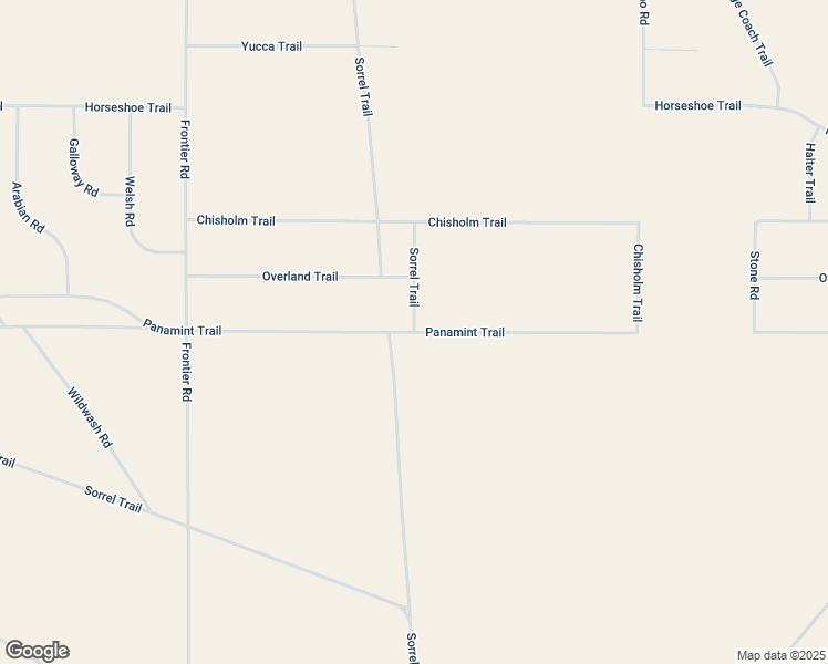 map of restaurants, bars, coffee shops, grocery stores, and more near Panamint Trail in San Bernardino County