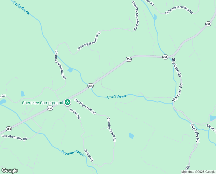 map of restaurants, bars, coffee shops, grocery stores, and more near 5494 Georgia 356 in Sautee Nacoochee