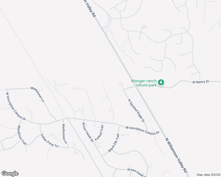 map of restaurants, bars, coffee shops, grocery stores, and more near 14045 North Thunderbird Road in Prescott