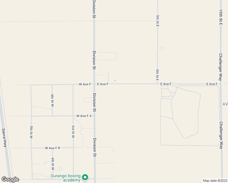 map of restaurants, bars, coffee shops, grocery stores, and more near 152 East Avenue F in Lancaster