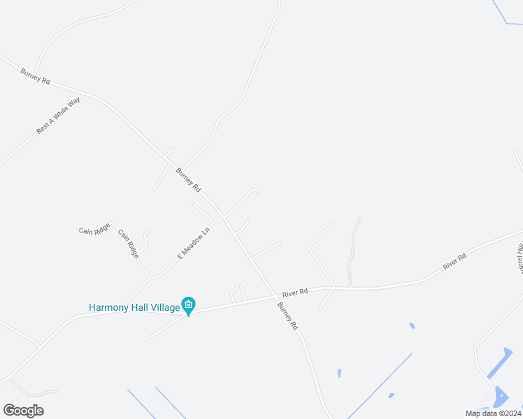 map of restaurants, bars, coffee shops, grocery stores, and more near 3304 Burney Road in White Oak