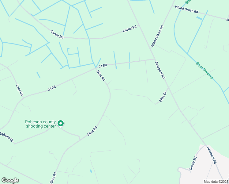map of restaurants, bars, coffee shops, grocery stores, and more near 920 Elias Road in Maxton