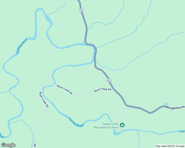 map of restaurants, bars, coffee shops, grocery stores, and more near 2-98 River Forest Place in Suches