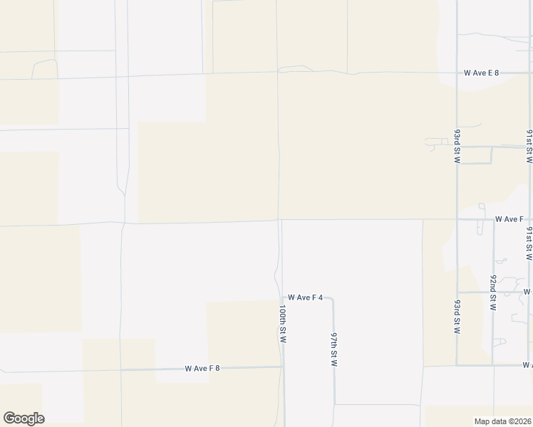 map of restaurants, bars, coffee shops, grocery stores, and more near Avenue East in Los Angeles County