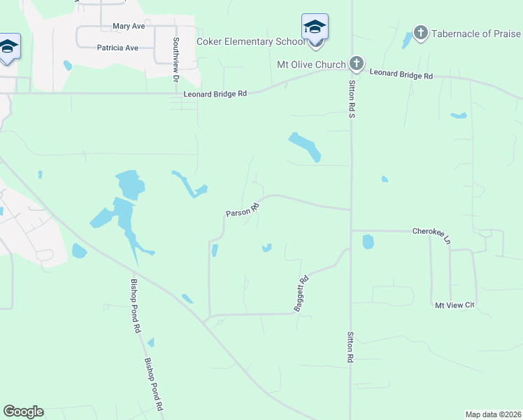 map of restaurants, bars, coffee shops, grocery stores, and more near 360 Parson Road in Chatsworth