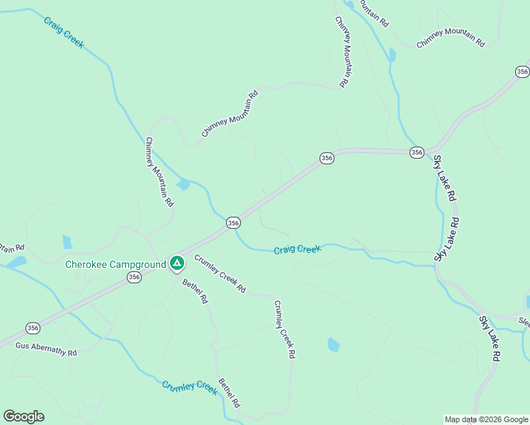 map of restaurants, bars, coffee shops, grocery stores, and more near 5494 Georgia 356 in Sautee Nacoochee