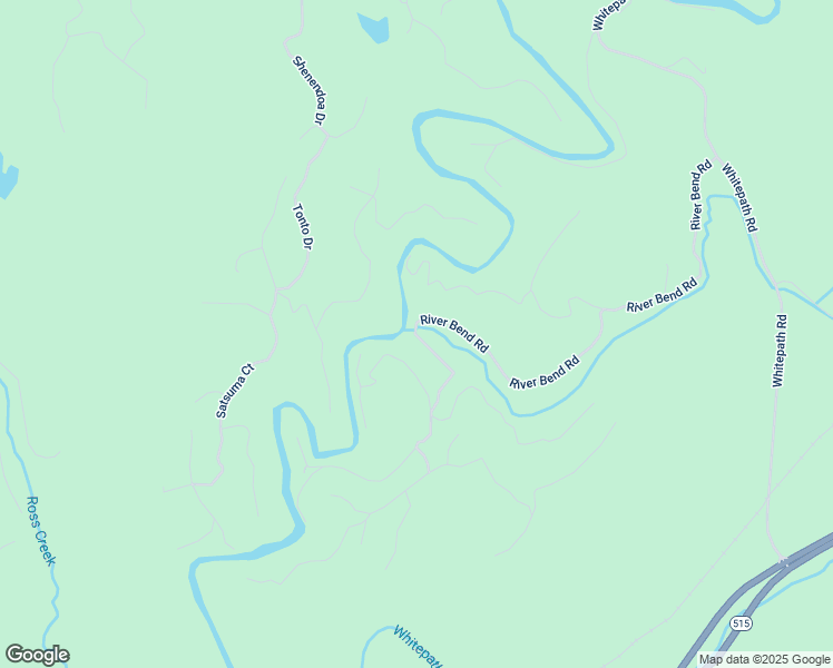 map of restaurants, bars, coffee shops, grocery stores, and more near 425 River Bend Road in Ellijay