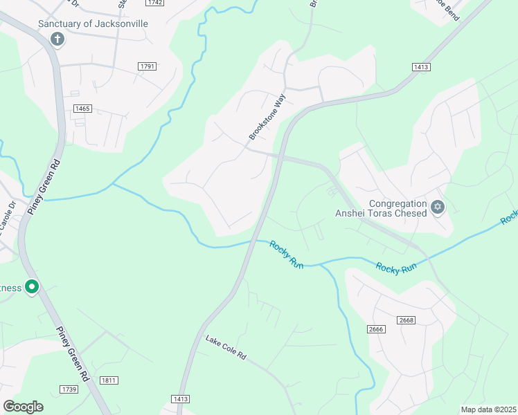 map of restaurants, bars, coffee shops, grocery stores, and more near 112 Skipping Stone Lane in Jacksonville