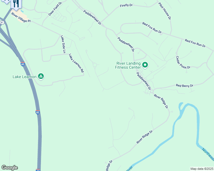 map of restaurants, bars, coffee shops, grocery stores, and more near 142 October Glory Drive in Wallace