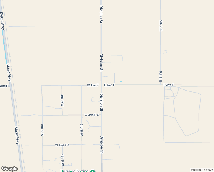 map of restaurants, bars, coffee shops, grocery stores, and more near Avenue F-4 in Lancaster