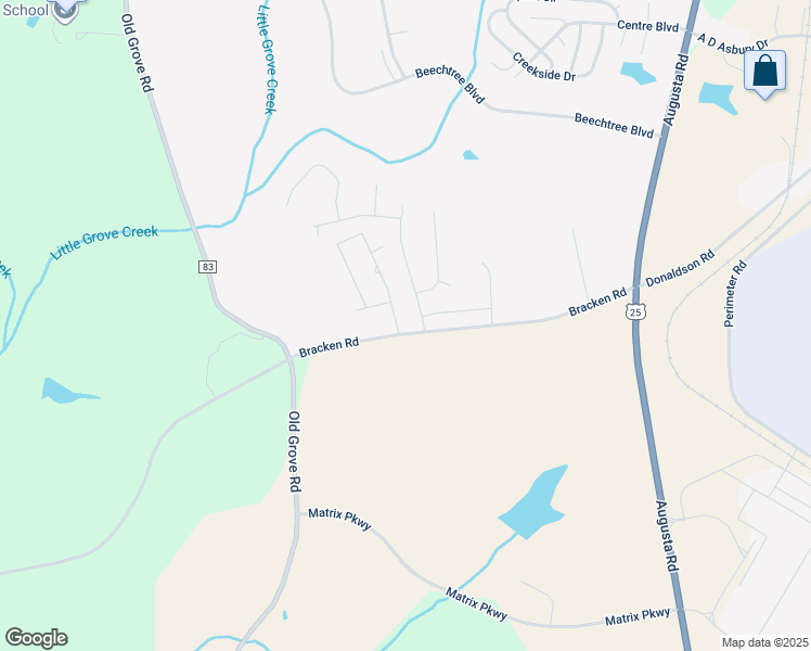 map of restaurants, bars, coffee shops, grocery stores, and more near 102 Saxon Drive in Piedmont