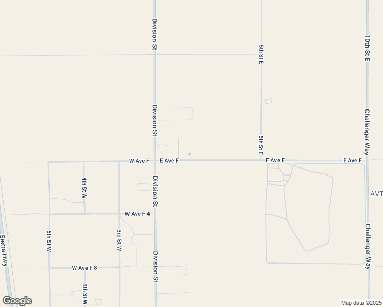 map of restaurants, bars, coffee shops, grocery stores, and more near 215 East Avenue F in Lancaster