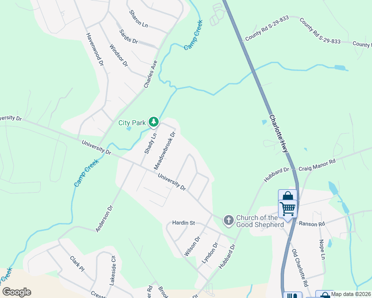 map of restaurants, bars, coffee shops, grocery stores, and more near 1018 Greenoak Drive in Lancaster