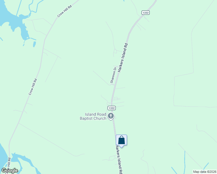 map of restaurants, bars, coffee shops, grocery stores, and more near 179 Shannon Drive in Beaufort