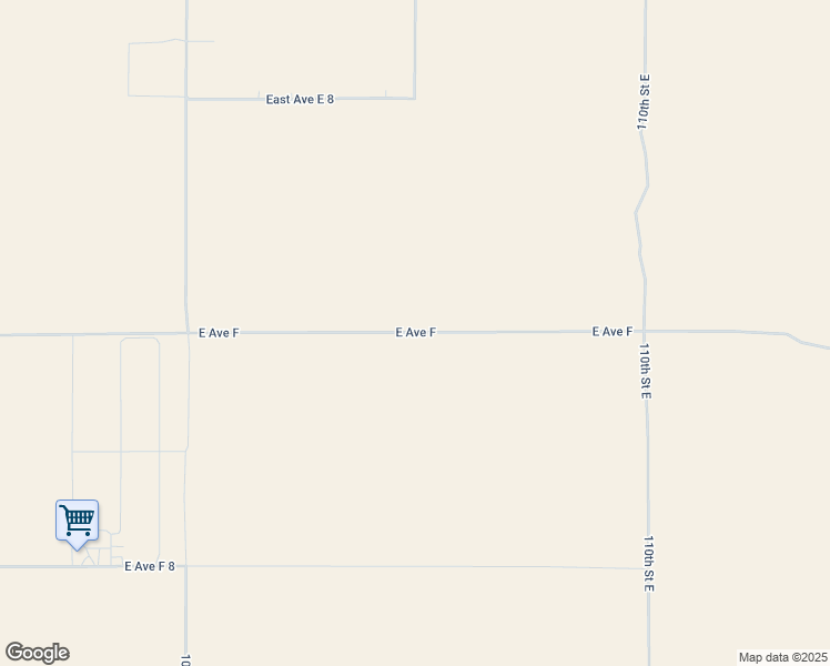 map of restaurants, bars, coffee shops, grocery stores, and more near West Avenue F 2 in Lancaster